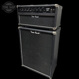 Front angle of Used Two Rock / K&M Jade 50w Guitar Amp w/ Matching 2x12 Cabinet.