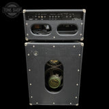 Full back of Used Two Rock / K&M Jade 50w Guitar Amp w/ Matching 2x12 Cabinet.