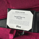 Certificate of authenticity for Gibson Hummingbird Elegant Koa Honey Burst.