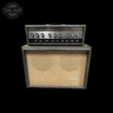 Full front of Vintage 1965 Sears Silvertone Twin Twelve 1484 2x12.