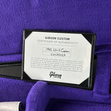 Certificate of authenticity for Used Gibson 1942 LG2 Custom Sunburst.