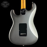 Back of Used 2020 Fender American Professional II Strat Mercury.