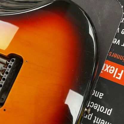 Wear on the back of Used 2005 Fender Standard Straocaster RW Brown Sunburst w/Bag TFW2659