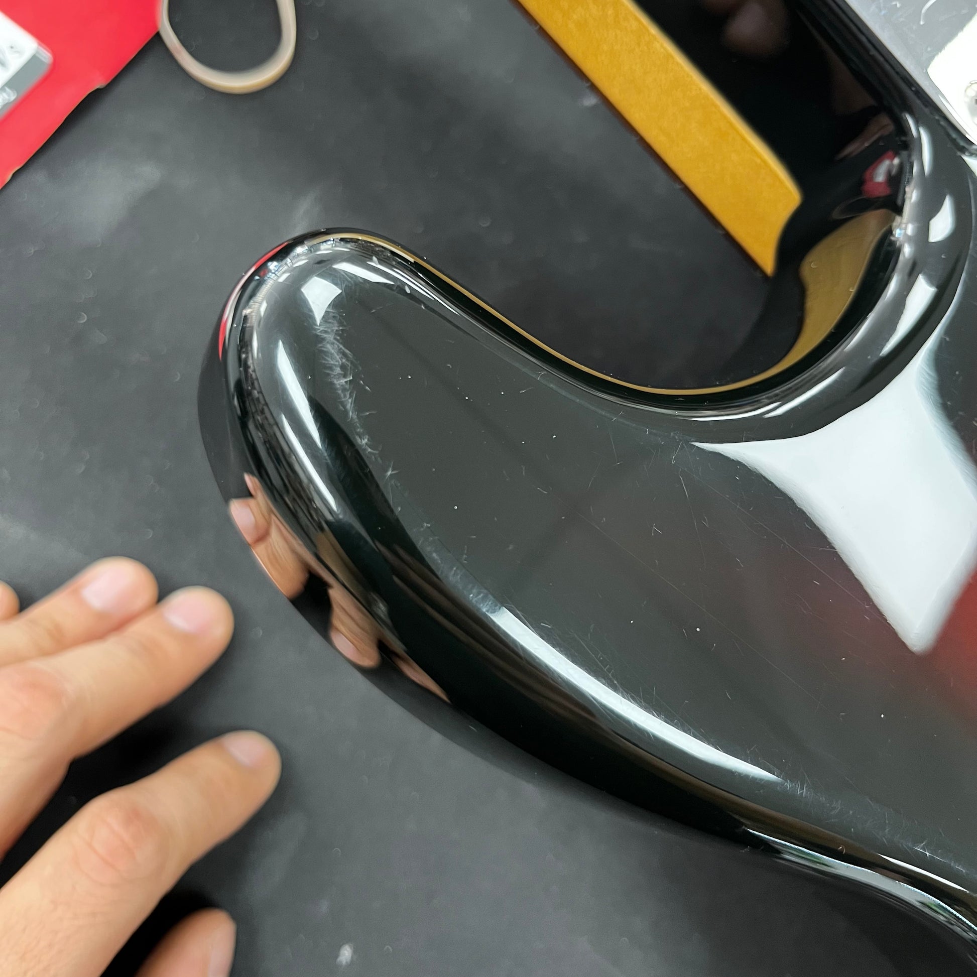 Wear on back of Used 2005 Fender Standard Straocaster RW Brown Sunburst w/Bag TFW2659