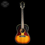 Full front of Vintage 1965 Gibson LG-1 Sunburst Factory Double Pickguard.