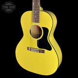 Front angle of Gibson Custom Made 2 Measure L-00 All Mahogany TV Yellow LR Baggs VTC.