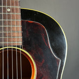 Wear on front of Vintage 1965 Gibson LG-1 Sunburst Factory Double Pickguard.