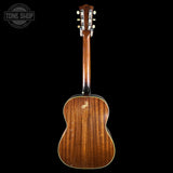 Full back of Vintage 1965 Gibson LG-1 Sunburst Factory Double Pickguard.