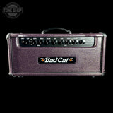 Front of Bad Cat TSG Exclusive Era 30 Purple Sparkle 30w Hand Wired Head.