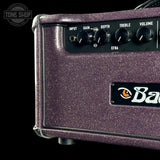 Front angle of Bad Cat TSG Exclusive Era 30 Purple Sparkle 30w Hand Wired Head.