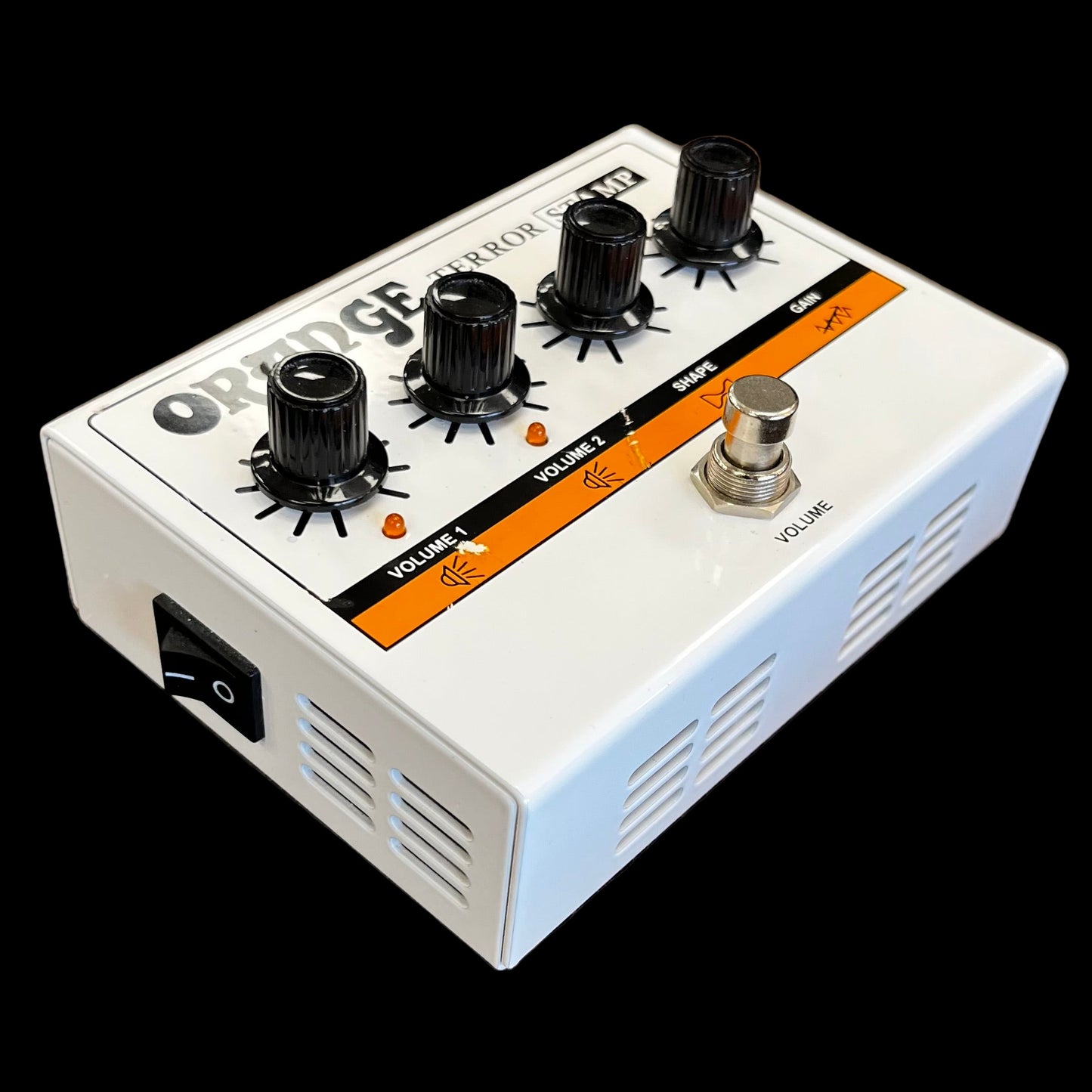 Side of Used Orange Terror Stamp 20 TFW2673