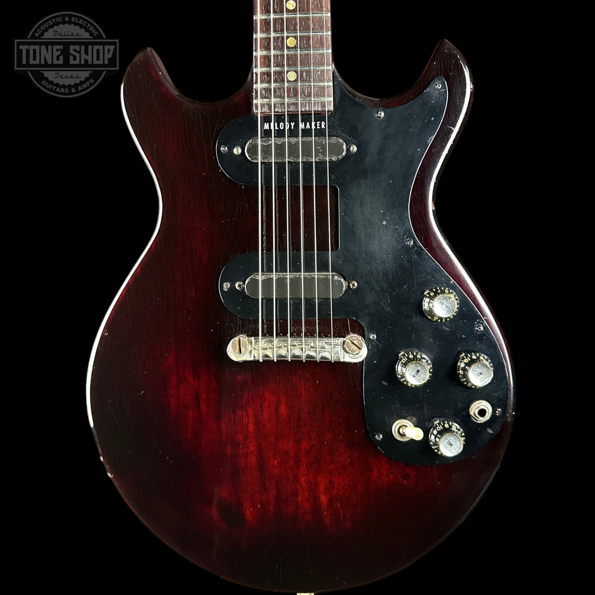 Front of Vintage 1965 Gibson Melody Maker.