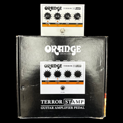 Top of w/box of Used Orange Terror Stamp 20 TFW2673