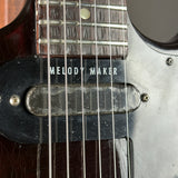 Wear on pickup of Vintage 1965 Gibson Melody Maker.