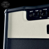 Front corner of Bad Cat TSG Exclusive Era 30 2x12 Black Heidi 30w Combo.