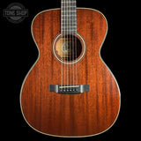 Front of Used 2005 Collings OM2H All Mahogany.