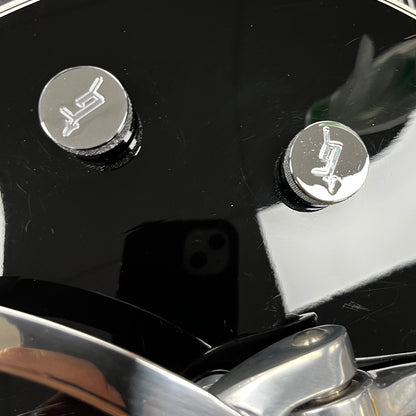 Wear on front of Used 2011 Gretsch G6128T Duo Jet Black w/Bigsby w/Case TFW2662