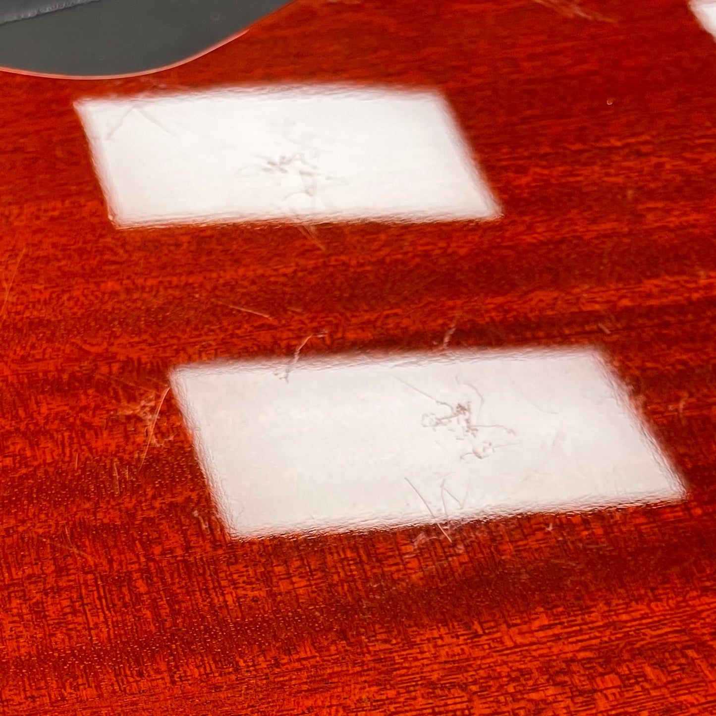 Wear on back of Used 2011 Gretsch G6128T Duo Jet Black w/Bigsby w/Case TFW2662