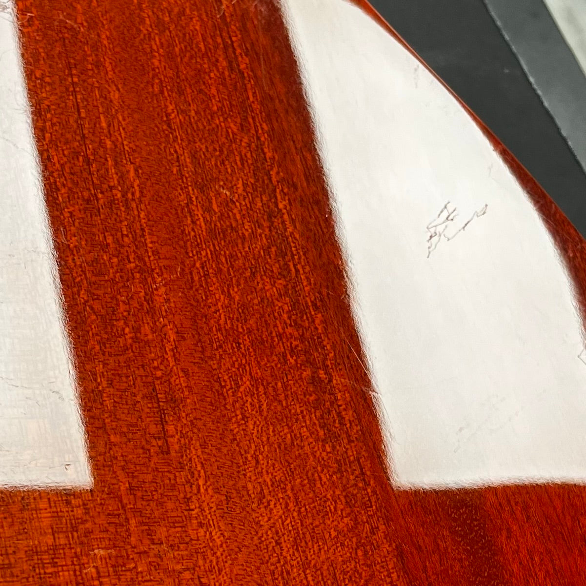 Wear on back of Used 2011 Gretsch G6128T Duo Jet Black w/Bigsby w/Case TFW2662