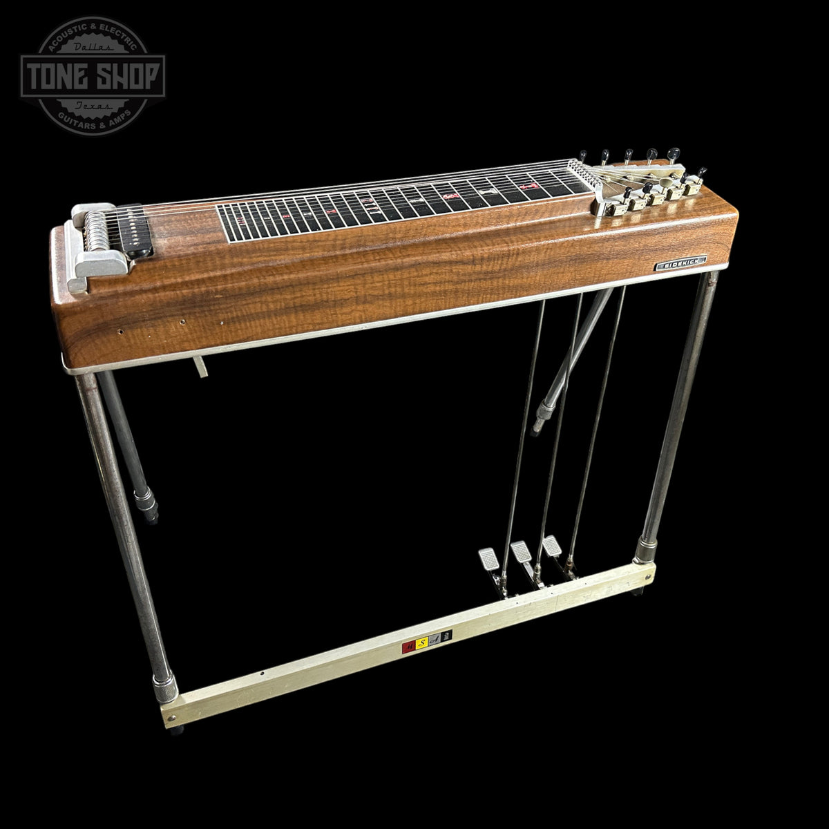 Front angle of Used MSA Sidekick S10 3x1 Pedal Steel.