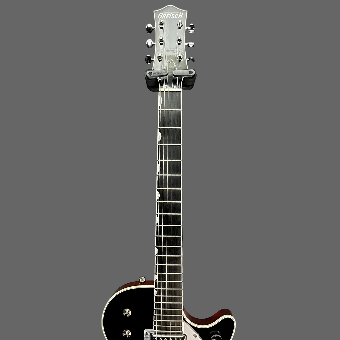 Neck of Used 2011 Gretsch G6128T Duo Jet Black w/Bigsby w/Case TFW2662