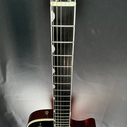 Fret board of Used 2011 Gretsch G6128T Duo Jet Black w/Bigsby w/Case TFW2662