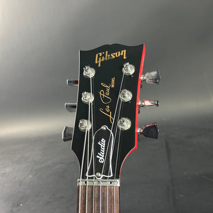 Used 2016 Gibson Les Paul Studio Robo Tuners Cardinal Red w/case TSU23716