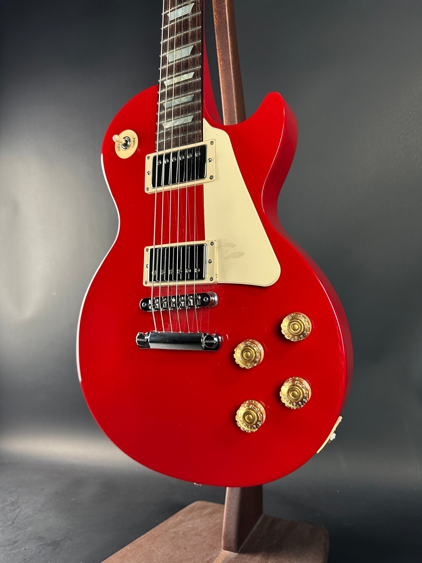 Used 2016 Gibson Les Paul Studio Robo Tuners Cardinal Red w/case TSU23716