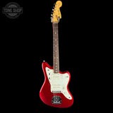 Full front of Used Fender CIJ JM-62 Jazzmaster Candy Apple Red.