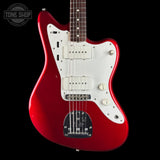 Front of Used Fender CIJ JM-62 Jazzmaster Candy Apple Red.