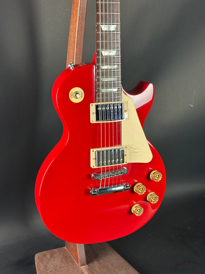 Used 2016 Gibson Les Paul Studio Robo Tuners Cardinal Red w/case TSU23716