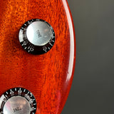 Ding on body of Used 2019 Gibson SG Junior Cherry.