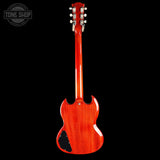 Full back of Used 2019 Gibson SG Junior Cherry.