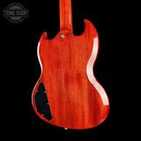 Back angle of Used 2019 Gibson SG Junior Cherry.