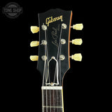 Headstock of Used 2024 Gibson Custom Shop 1956 Les Paul P90 Goldtop.