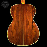 Back of Vintage 1960 Martin 000-28.