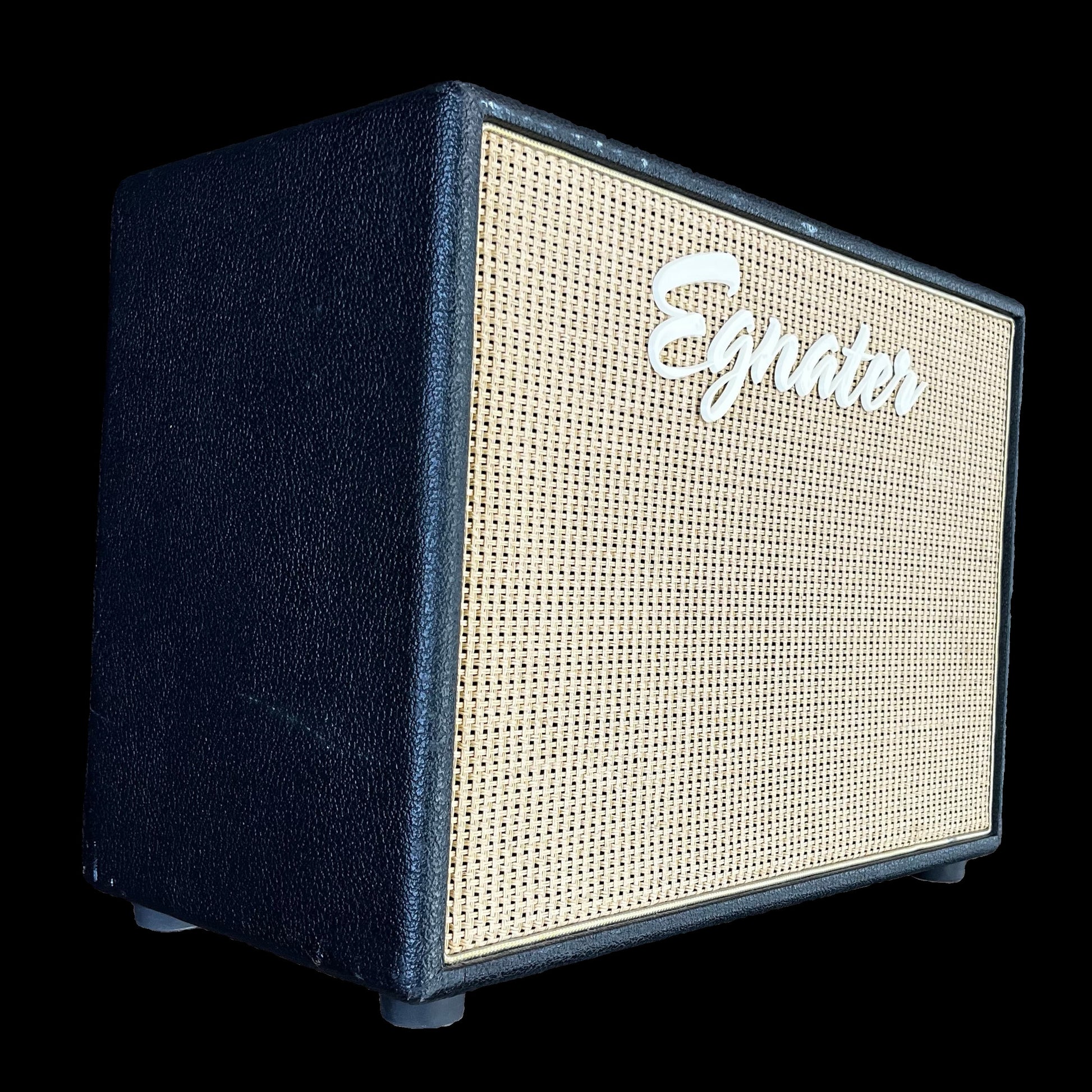 Side of Used Egnater Tweaker 1X12 16 Ohm Guitar Speaker Cabinet w/30 Watt G12H TFW2669