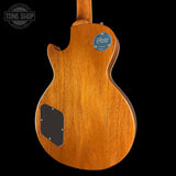 Back angle of Used 2024 Gibson Custom Shop 1956 Les Paul P90 Goldtop.