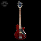 Full front of Used Supro Huntington I Piezo Short Scale Bass.