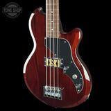 Front angle of Used Supro Huntington I Piezo Short Scale Bass.