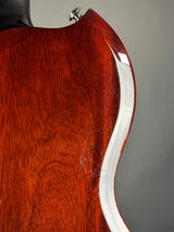 Scratches on back of Used Supro Huntington I Piezo Short Scale Bass.