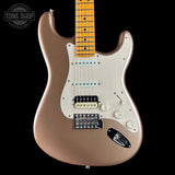 Front of Used 2025 Fender American Professional Classic Strat Faded Firemist.