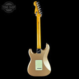 Full back of Used 2025 Fender American Professional Classic Strat Faded Firemist.