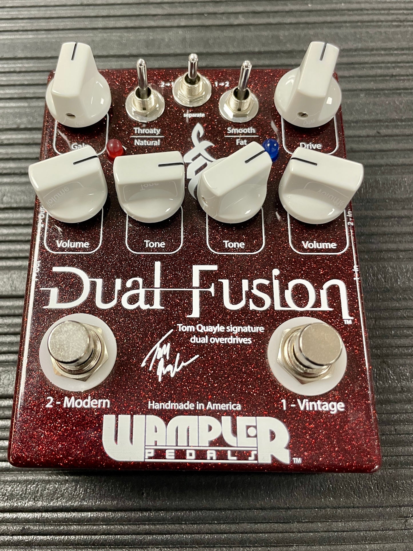 Used Wampler Dual Fusion Tom Quayle Overdrive Pedal w/Box TSS2895