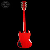 Full back of Used 2026 Gibson SG Standard 61 Maestro Vibrola Vintage Cherry.