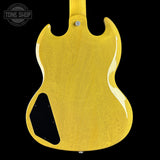 Back of Used 2023 Gibson SG Standard TV Yellow.