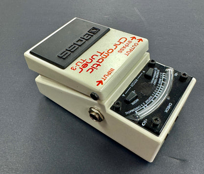 Used Boss TU-3 Chromatic Tuner Pedal w/Box TFW2690