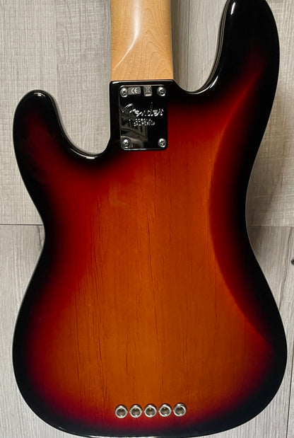 Back of Used 2012 Fender American Standard Precision V Bass 5 String TSS2893.