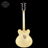 Full back of Rock N Roll Relics Lightning Jr Nicotine White Medium Aging.