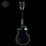 Full back of Used Gibson Les Paul Custom Ebony.